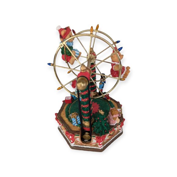 San Francisco Music Box Co Bear Musical Ferris Wheel- Plays Jingle Bells - Picture 5 of 9